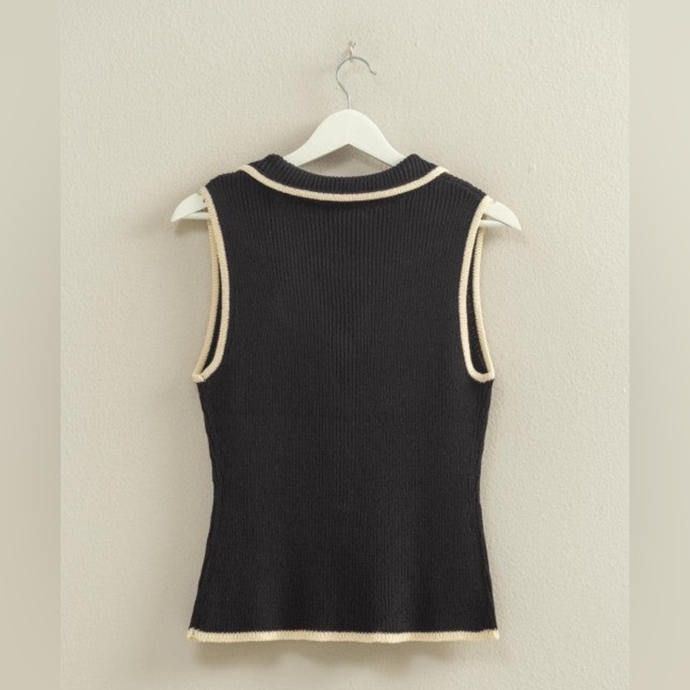 #50 CeCe Sweater Vest - Picture 2 of 3